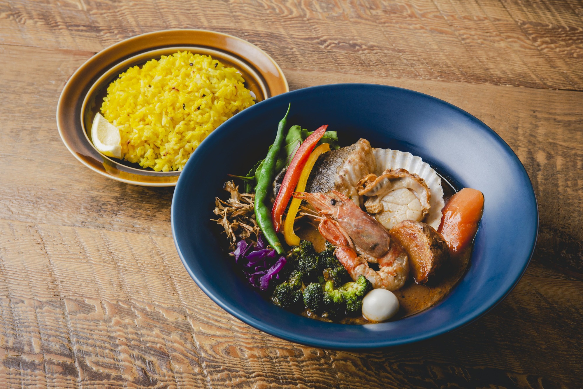 札幌　SOUP CURRY  TREASURE　料理